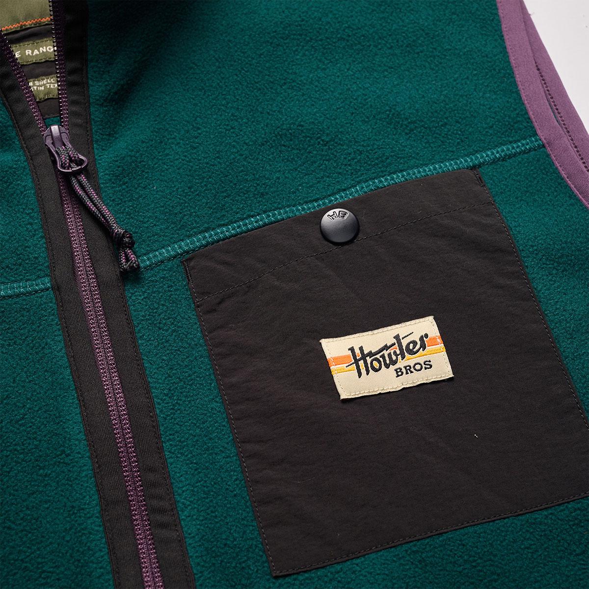Howler Bros Free Range Fleece Vest Men's in Ultramarine